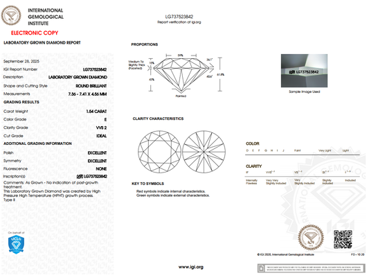 1.54 CARAT Round