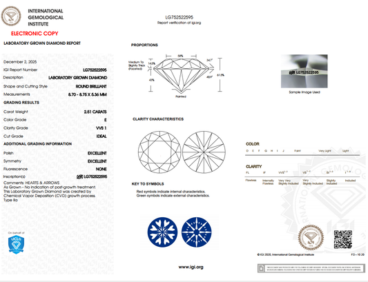 2.51 CARAT Round