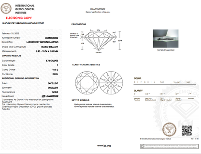 3.73 CARAT Round