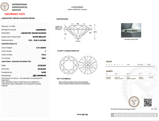 3.73 CARAT Round