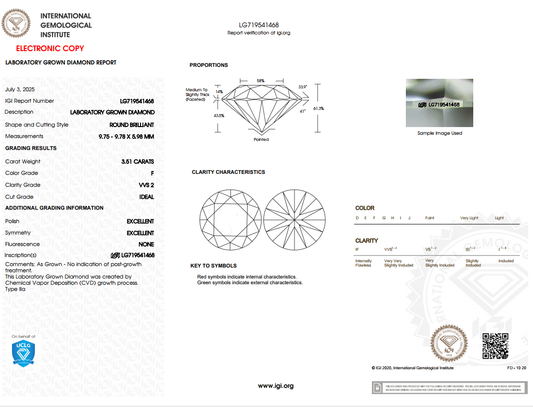3.51 CARAT Round