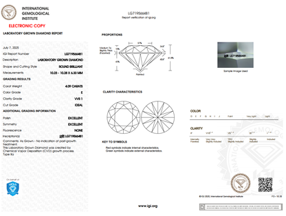 4.09 CARAT Round