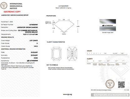 2.87 CARAT Radiant