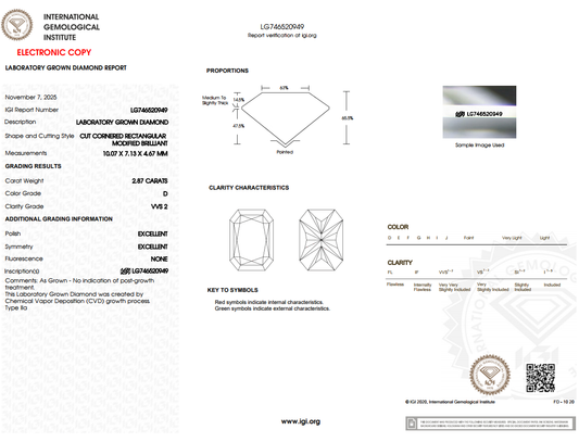 2.87 CARAT Radiant