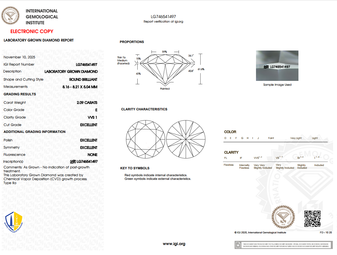 2.09 CARAT Round