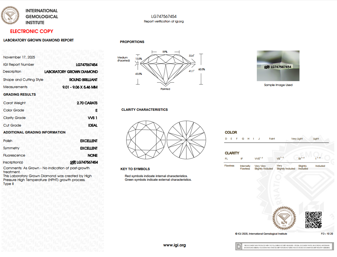 2.70 CARAT Round