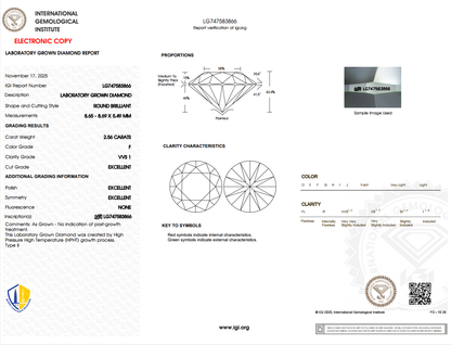 2.56 CARAT Round