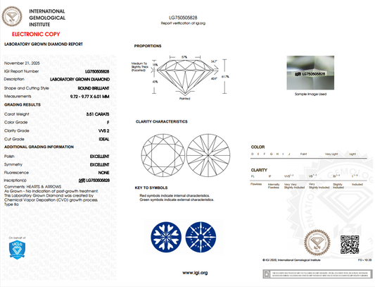 3.51 CARAT Round
