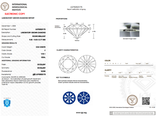 3.06 CARAT Round